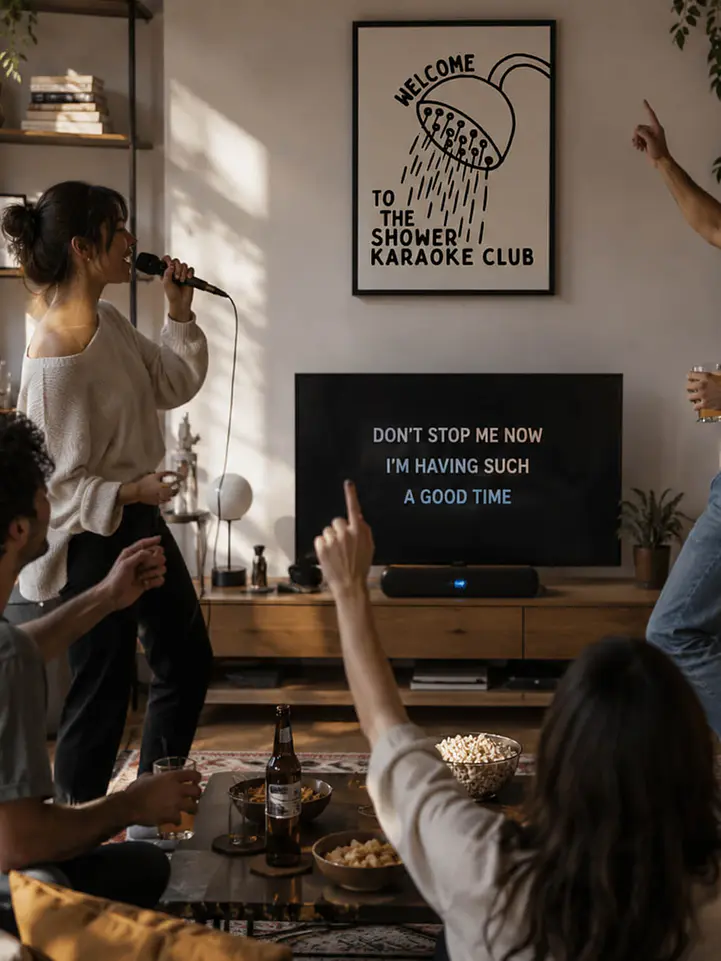 Cuadro Karaoke Shower 2