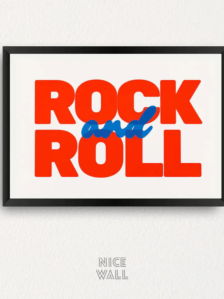 Cuadro Rock and Roll 1