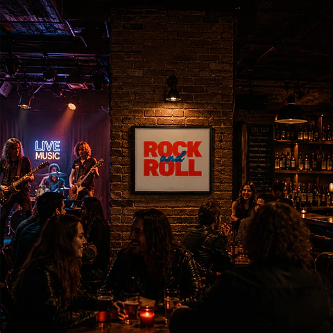 Cuadro Rock and Roll