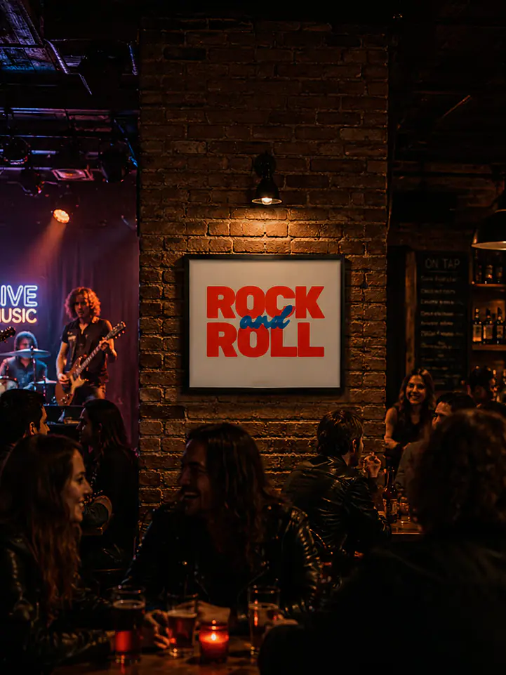 Cuadro Rock and Roll 2