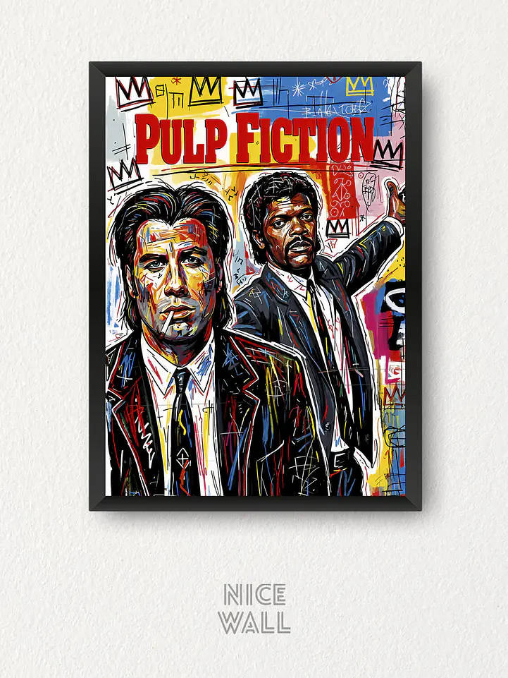 Cuadro Pulp Ficition Street Art 1