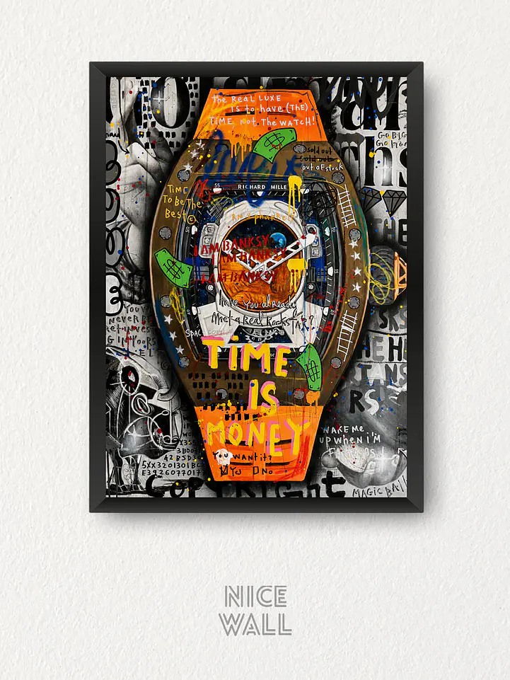 Cuadro Time is Money 1