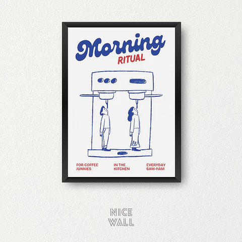 Cuadro Morning Ritual