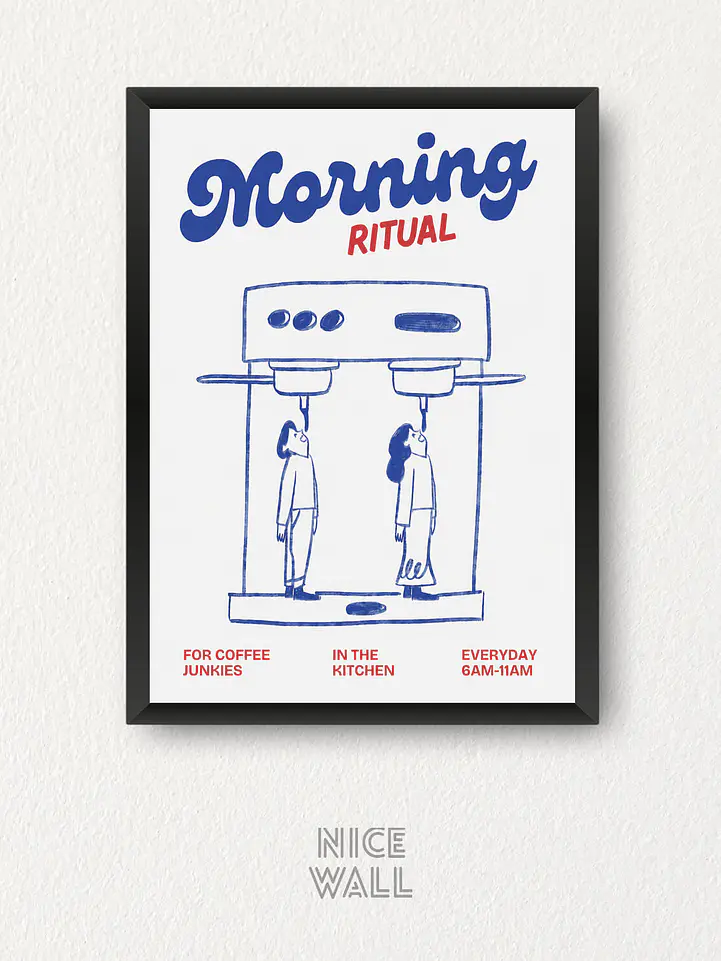 Cuadro Morning Ritual 1