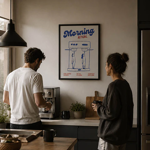 Cuadro Morning Ritual