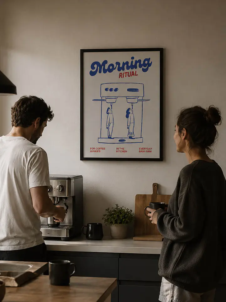 Cuadro Morning Ritual 2