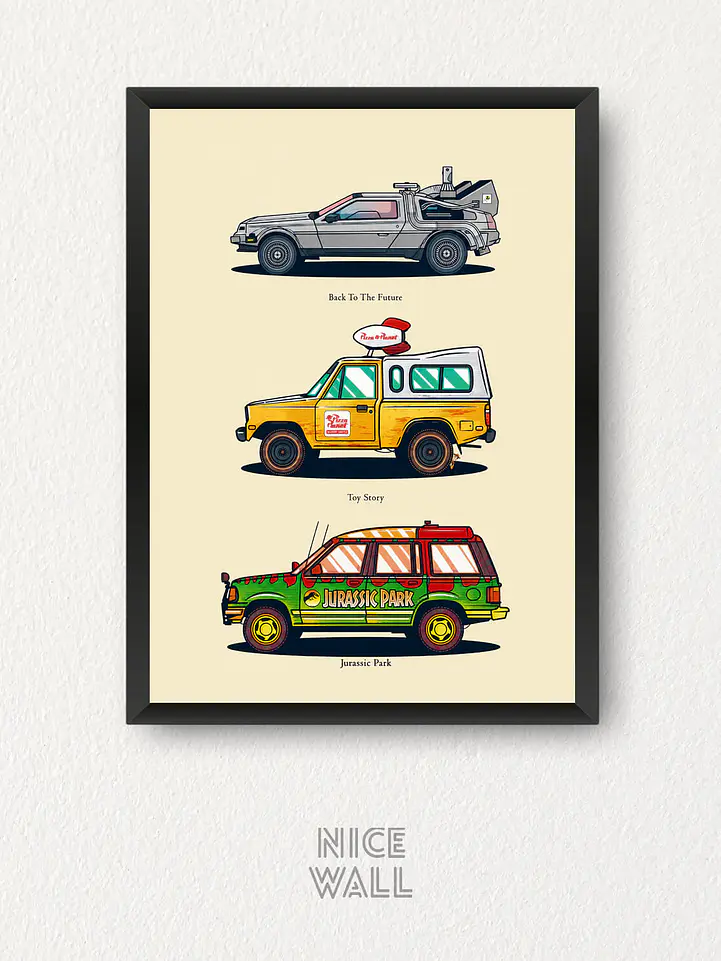 Cuadro Vehículos Películas 1