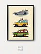 Cuadro Vehículos Películas - Miniatura 1