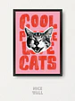 Cuadro Cool People Love Cats - Miniatura 1