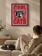 Cuadro Cool People Love Cats - Miniatura 2