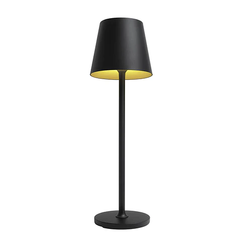 Lámpara de Mesa LED Recargable Negra