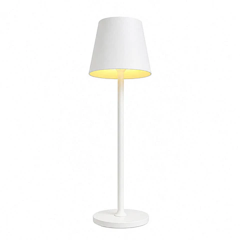 Lámpara de Mesa LED Recargable Blanca