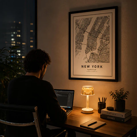Lámpara de Mesa LED Táctil Recargable