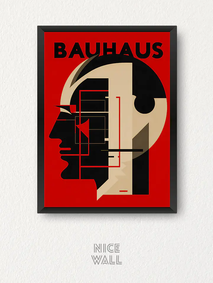 Cuadro Bauhaus Head 1