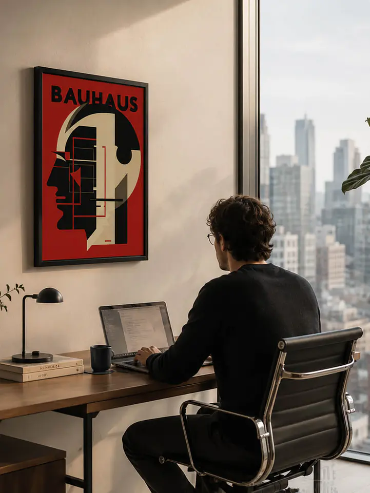 Cuadro Bauhaus Head 2