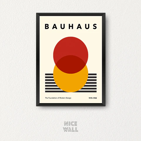 Cuadro Bauhaus The Foundation of Modern Design