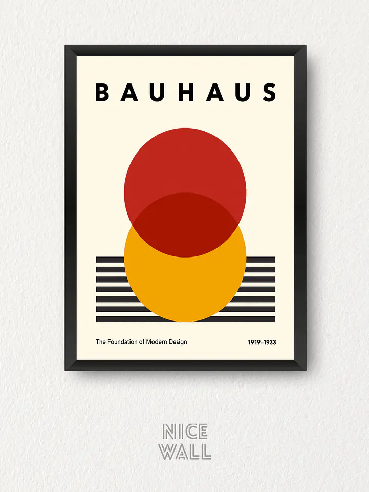 Cuadro Bauhaus The Foundation of Modern Design 1