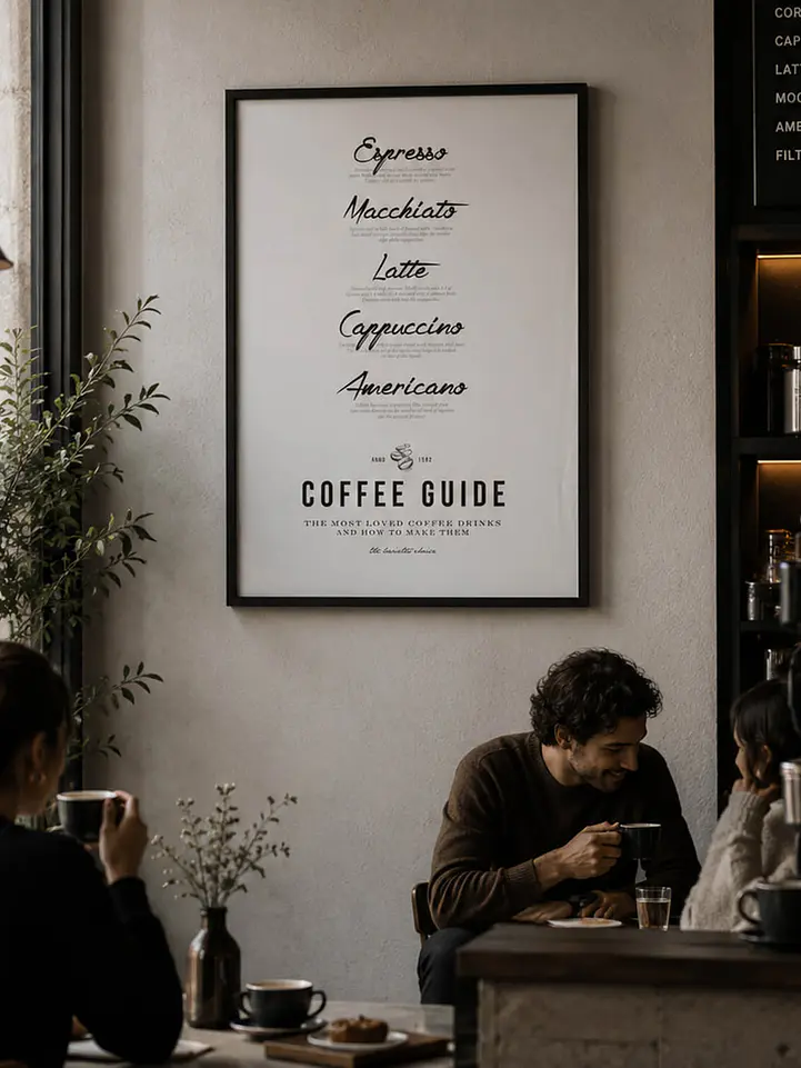 Cuadro Tipos de Café 2