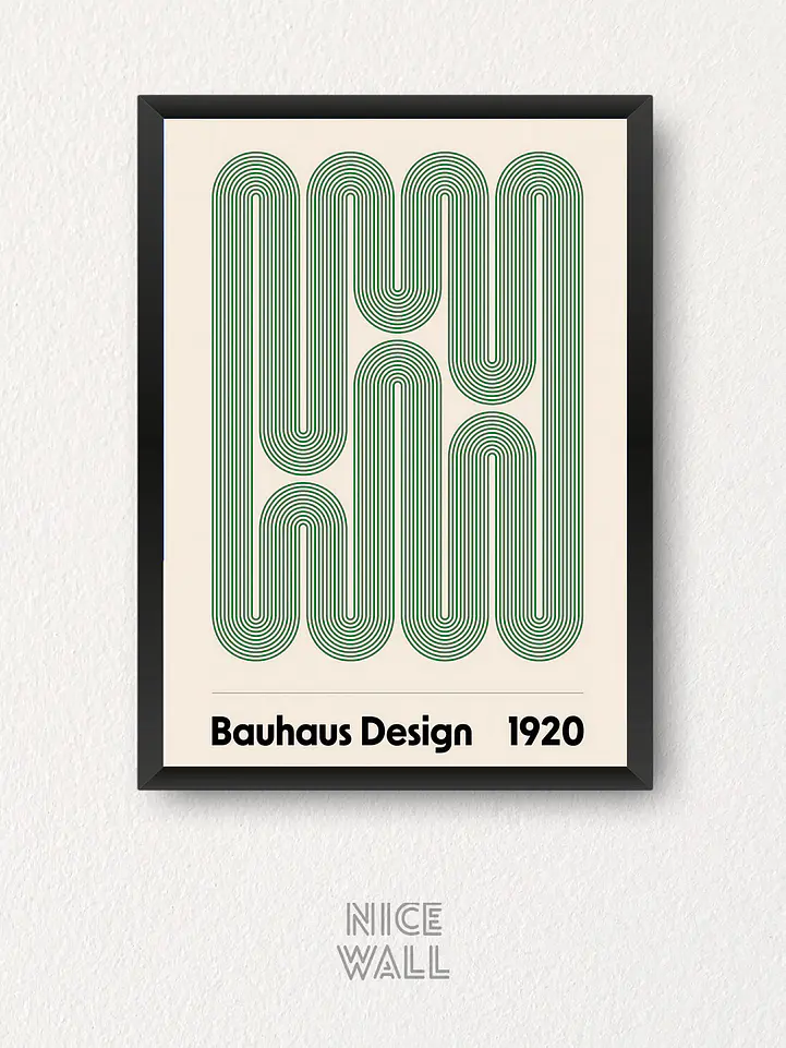 Cuadro Bauhaus Design 1920 1
