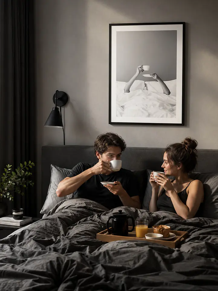 Cuadro Desayuno en la Cama 2