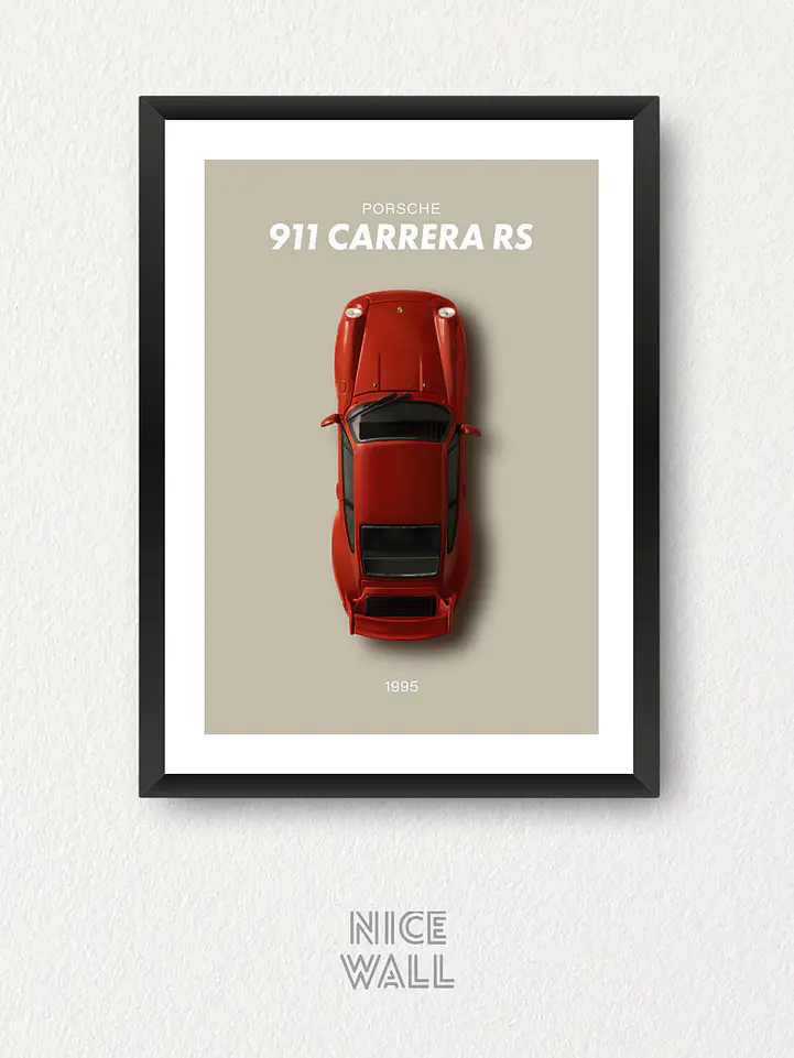 Cuadro Porsche 911 Carrera RS 1