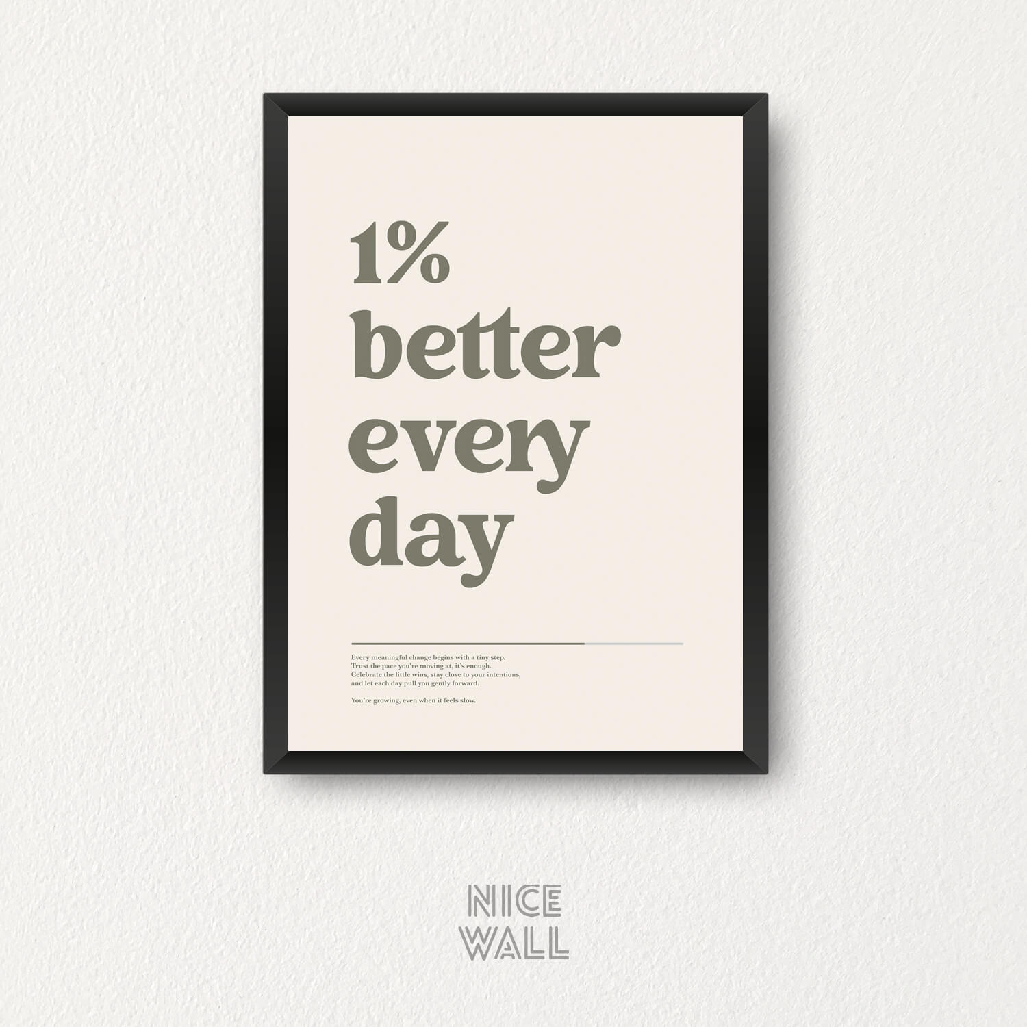 Cuadro 1% Better Every Day
