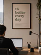 Cuadro 1% Better Every Day - Miniatura 2