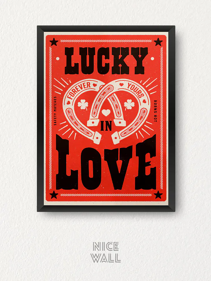 Cuadro Lucky in Love 1