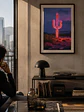 Cuadro Cactus Neon - Miniatura 2