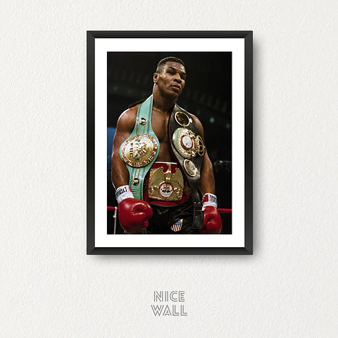 Cuadro Mike Tyson Campeón