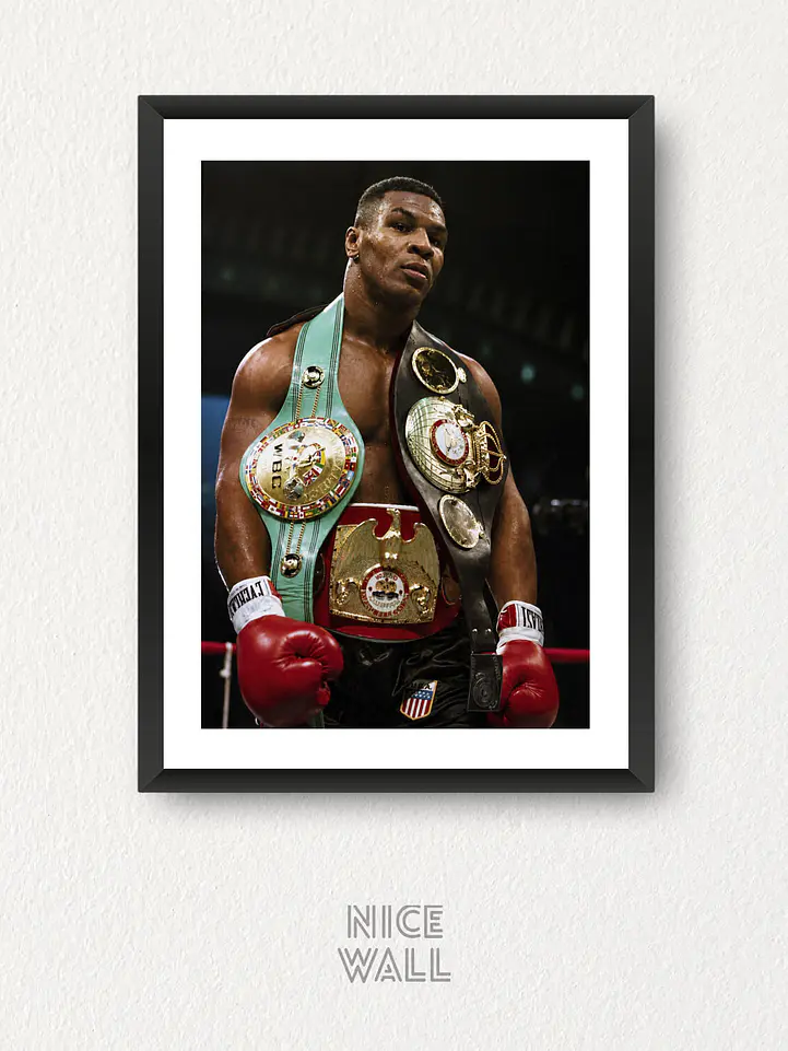 Cuadro Mike Tyson Campeón 1