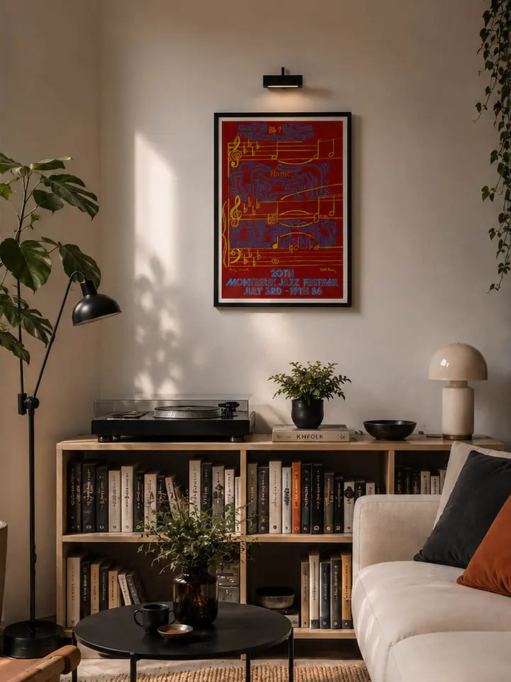 Cuadro Montreux Jazz Festival 1986 Haring 2