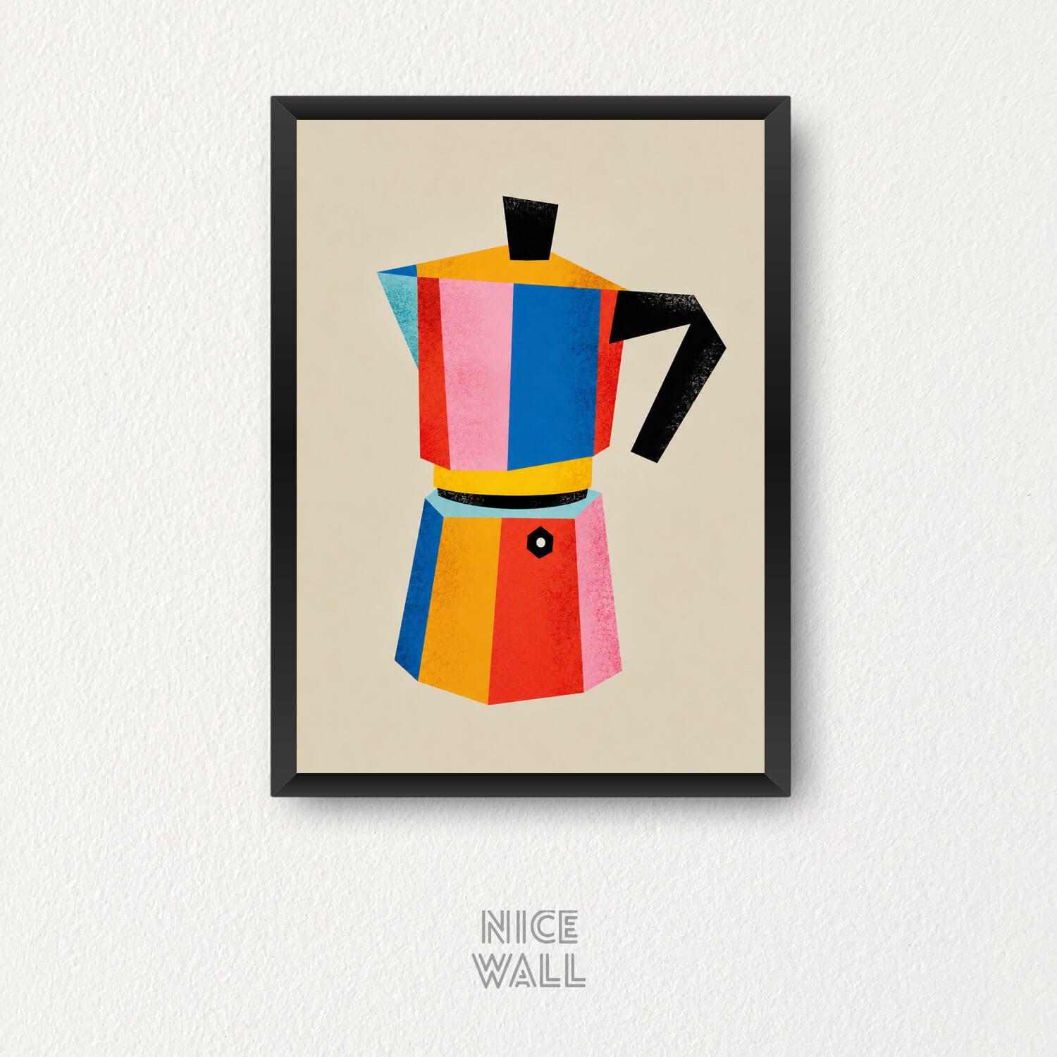 Cuadro Cafetera Art