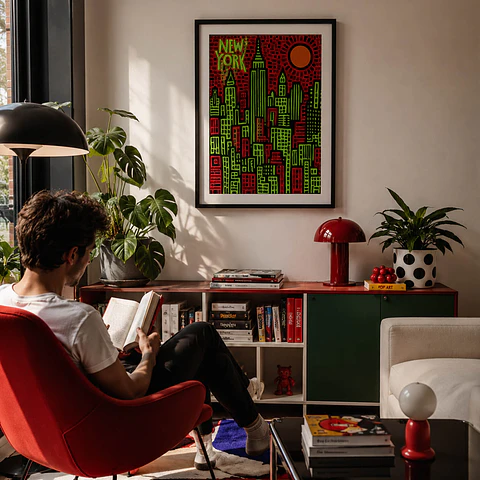 Cuadro NY Haring