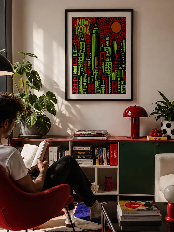 Cuadro NY Haring 2