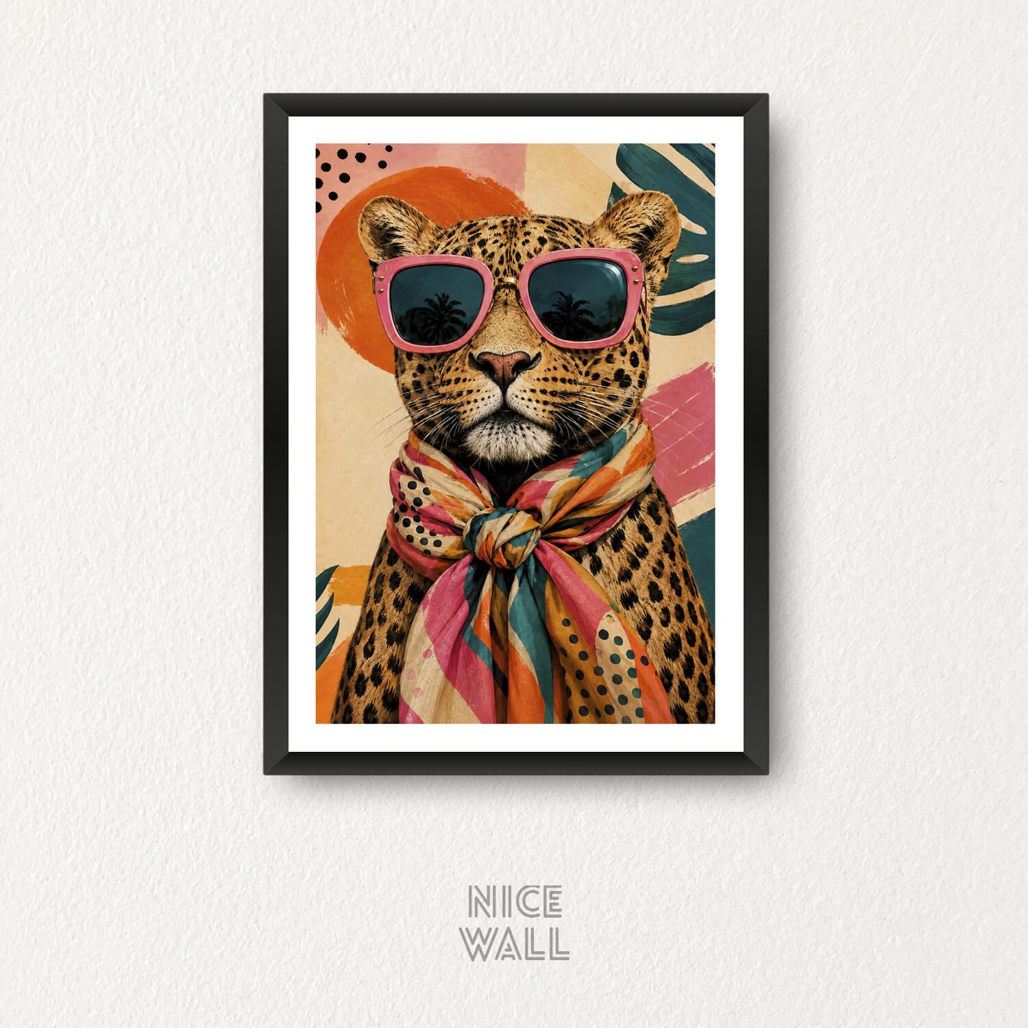 Cuadro Leopardo Chic
