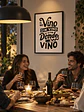 Cuadro El Que Vino Sin Vino Se Va Por Donde Vino - Miniatura 2