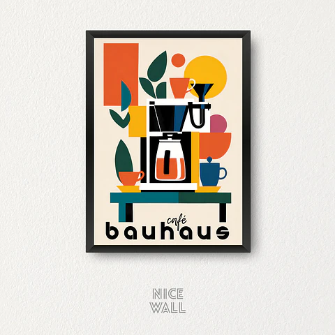 Cuadro Bauhaus Café