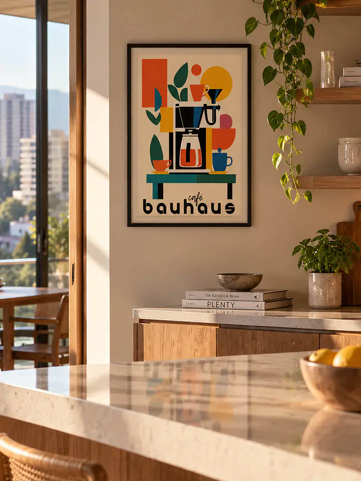 Cuadro Bauhaus Café 2