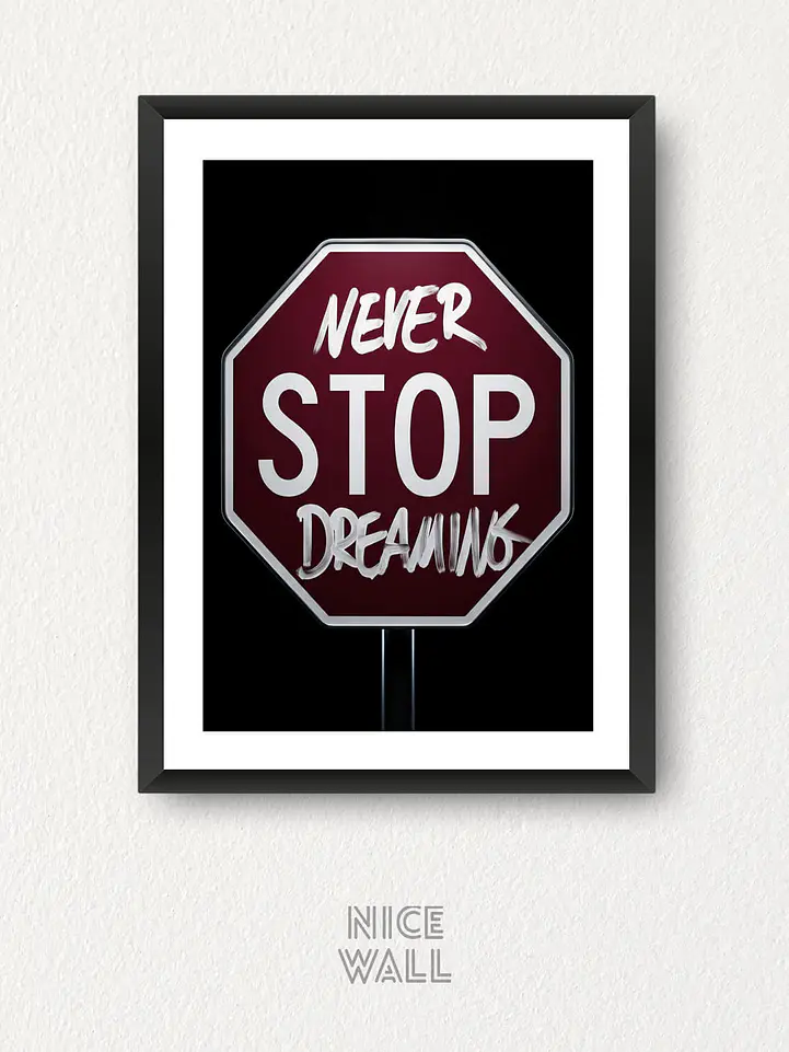 Cuadro Never Stop Dreaming 1