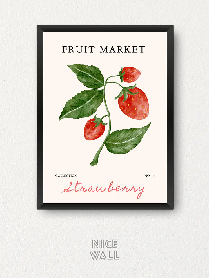 Cuadro Fruit Market Collection 13