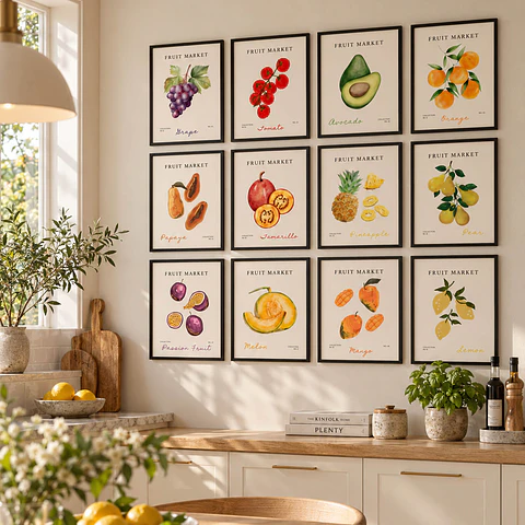 Cuadro Fruit Market Collection