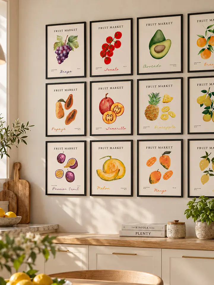 Cuadro Fruit Market Collection 1