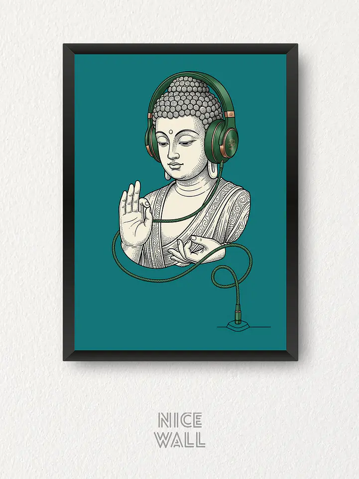 Cuadro Buda Music 1
