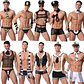 Sexy Male Underwear Men Erotic Uniforms Police Waiter Doctor Roleplay Porn Costumes Nightclub Outfit Husband Date Lingerie Set - thumbnail 1