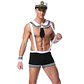 Sexy Male Underwear Men Erotic Uniforms Police Waiter Doctor Roleplay Porn Costumes Nightclub Outfit Husband Date Lingerie Set - thumbnail 12