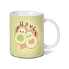 Taza con caja de regalo, aguacate