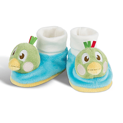 Baby Slippers with Rattle Sparrow Fritz