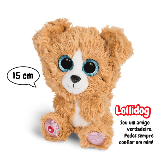 Cão Lollidog, Peluche de 15cm