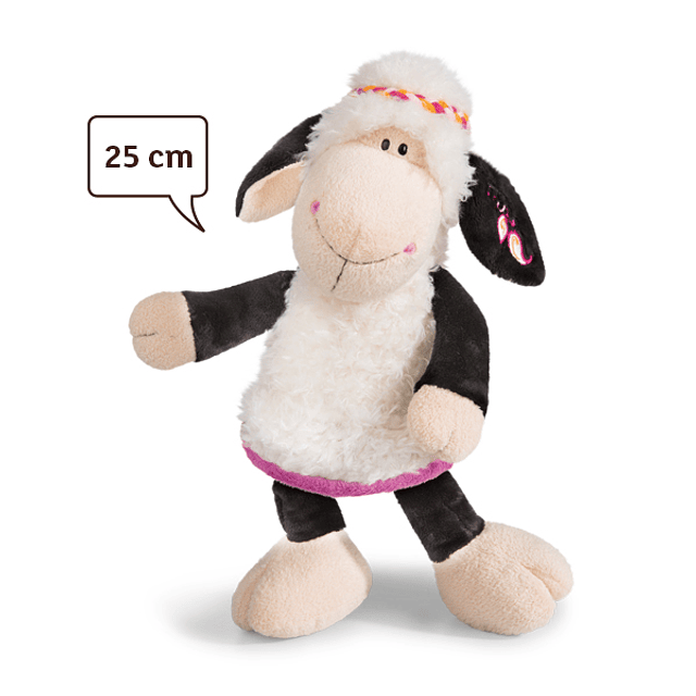 Ovelha Jolly Malou, Peluche de 25cm